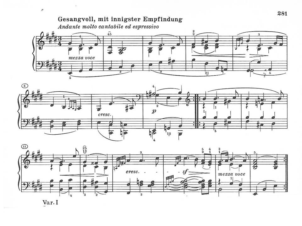 schumann discovers schubert compositions